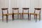Moderne dänische Teak Stühle von Arne Hovmand-Olsen für Mogens Kold, 1950er, 4er Set 2