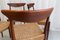Danish Modern Teak Chairs by Arne Hovmand-Olsen for Mogens Kold, 1950s, Set of 4 17