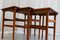 Danish Modern Teak Nesting Tables, 1960s, Set of 3 4