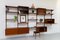 Mueble de pared modular danés vintage de teca de Poul Cadovius para Cado, años 60., Imagen 20