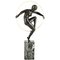 Marcel Andre Bouraine, bailarín de aro desnudo Art Déco, 1930, bronce, Imagen 1