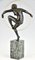 Marcel Andre Bouraine, Art Deco Hoop Dancer, 1930, Bronze 9