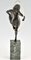 Marcel Andre Bouraine, Art Deco Nude Hoop Dancer, 1930, Bronze, Image 4