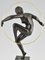 Marcel Andre Bouraine, Art Deco Nude Hoop Dancer, 1930, Bronze 10
