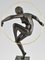 Marcel Andre Bouraine, bailarín de aro desnudo Art Déco, 1930, bronce, Imagen 10