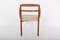 Chair with Armrests in Teak with Padded Seat by Ole Wanscher for A.J. Iversen, 1960s 4