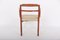 Chair with Armrests in Teak with Padded Seat by Ole Wanscher for A.J. Iversen, 1960s, Image 4
