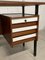 Teak Wood and Coloured Formica Desk, 1960s 15