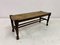 Antique Bench with Rush Seat, 1890s 8