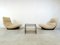 Marsala Lounge Chairs with Tables by Michel Ducaroy for Ligne Roset, 1970s, Set of 5 7