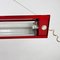 Postmodern Red Tl Ceiling Lamp from Philips, 1980s 3