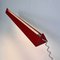 Postmodern Red Tl Ceiling Lamp from Philips, 1980s 8