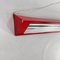 Postmodern Red Tl Ceiling Lamp from Philips, 1980s 5