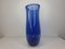 Danish Blue Sapphire Vase by Per Lütken for Holmegaard, 1950s 2