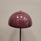 Flowerpot Table Lamp in Burgundy Color by Verner Panton 11