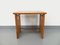 Vintage Coffee Table in and Ceramic Oak by Guillerme Et Chambron, 1960s 11