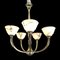 Art Deco Chandelier by George & Eugéne Capon, Paris, 1920s, Image 7