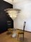 Palmette Ceiling Light with Smoked Glasses, 1990s 9