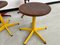 French School Stools, 1950s, Set of 6 9