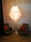 Large Vintage Italian Murano Chandelier with Pink Alabaster Disks, 1990s, Image 7