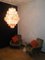 Large Vintage Italian Murano Chandelier with Pink Alabaster Disks, 1990s 9