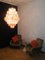 Large Vintage Italian Murano Chandelier with Pink Alabaster Disks, 1990s, Image 9