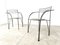 Vintage Italian Dining Chairs with Armrests, 1980s, Set of 4, Image 5