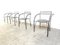 Vintage Italian Dining Chairs with Armrests, 1980s, Set of 4 3