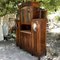 Art Nouveau Sideboard in Carved and Decorated Mahogany Veneer, Italy, 1920s 3