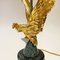 Neoclassical Gilded Imperial Eagle Table Lamp in the style of Maison Charles, 1970s 5