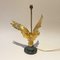 Lampada da tavolo Imperial Eagle dorata, neoclassica, nello stile di Maison Charles, anni '70, Immagine 8