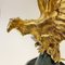Lampada da tavolo Imperial Eagle dorata, neoclassica, nello stile di Maison Charles, anni '70, Immagine 4