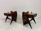 Tables de Chevet, Italie, 1960s, Set de 2 1