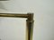 Italian Brass Swing Arm Floor Lamps, 1970s, Set of 2 8