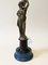 French Bronze Caryatid Flare Candelabra Table Lamp, 19th Century, Image 2