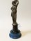 Lámpara de mesa candelabro de cariátide francesa de bronce, siglo XIX, Imagen 2