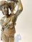 French Bronze Caryatid Flare Candelabra Table Lamp, 19th Century 5