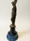 Französische Karyatide Leuchter Tischlampe aus Bronze, 19. Jh. 13