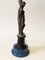 French Bronze Caryatid Flare Candelabra Table Lamp, 19th Century, Image 3