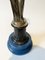French Bronze Caryatid Flare Candelabra Table Lamp, 19th Century, Image 15