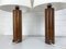 Cylinder Teak Table Lamps by Uno & Östen Kristiansson for Luxus, Sweden, 1960s, Set of 2 11
