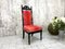 Napoleon III Ebonised Slipper Chair, Image 1