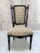 Napoleon III Ebonised Bedroom Chair, Image 1