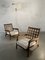 Large Modernist Armchairs in the style of Pierre Guariche and René Gabriel, France, 1950s, Set of 2, Image 6