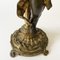 Bronze Cherub Table Lamp in the style of Denise Delavigne or Auguste Moreau, 1890s, Image 4