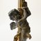 Bronze Cherub Table Lamp in the style of Denise Delavigne or Auguste Moreau, 1890s 5