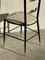 Stuhl im Stil von Gio Ponti, aus Metall, 1950er 9