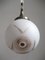 Art Deco Pendant with Round Glass Sphere 3