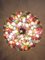 Lámpara de araña Quadriedri moderna de cristal de Murano con prisma 163 transparente Quadriedri, años 90, Imagen 17