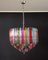 Modern Quadriedri Murano Glass Chandelier with 163 Trasparent Prism Quadriedri, 1990s 5